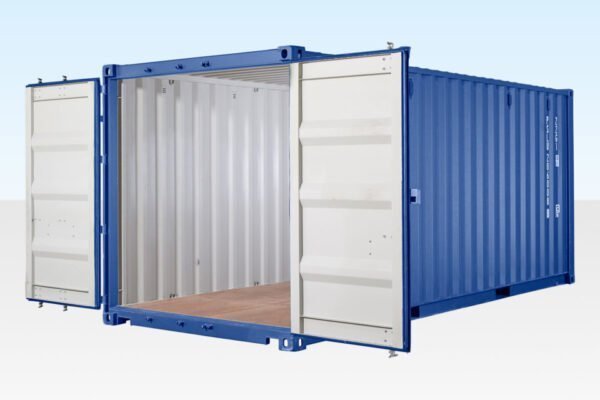 20Ft Shipping Container (One Trip) - Blue - Image 2